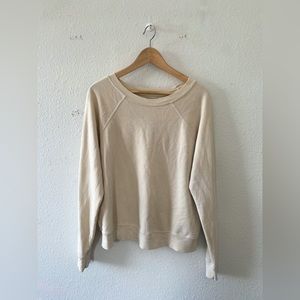 Mate the Label Organic Terry Raglan Sweatshirt, sz M